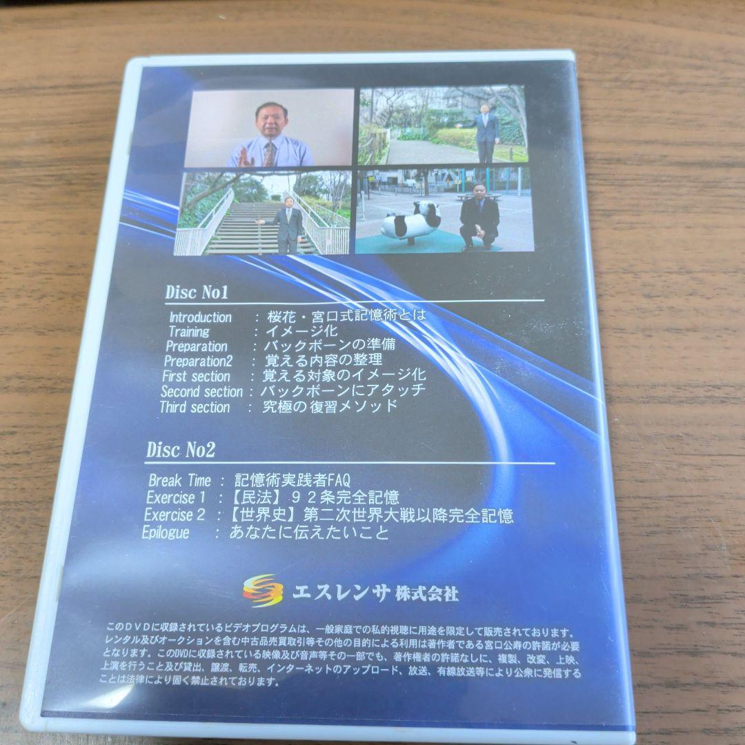 DVD-R仕様　動画で覚える 桜花・宮口式記憶術