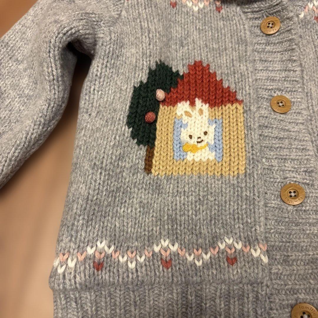 ファミリア カウチンジャケット サイズ110