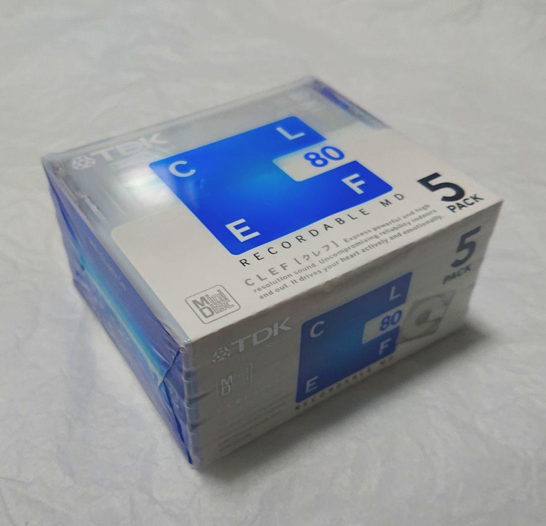 MDメディア『TDK CLEF 80分用 5枚パック』【新品・未開封】 - メルカリ