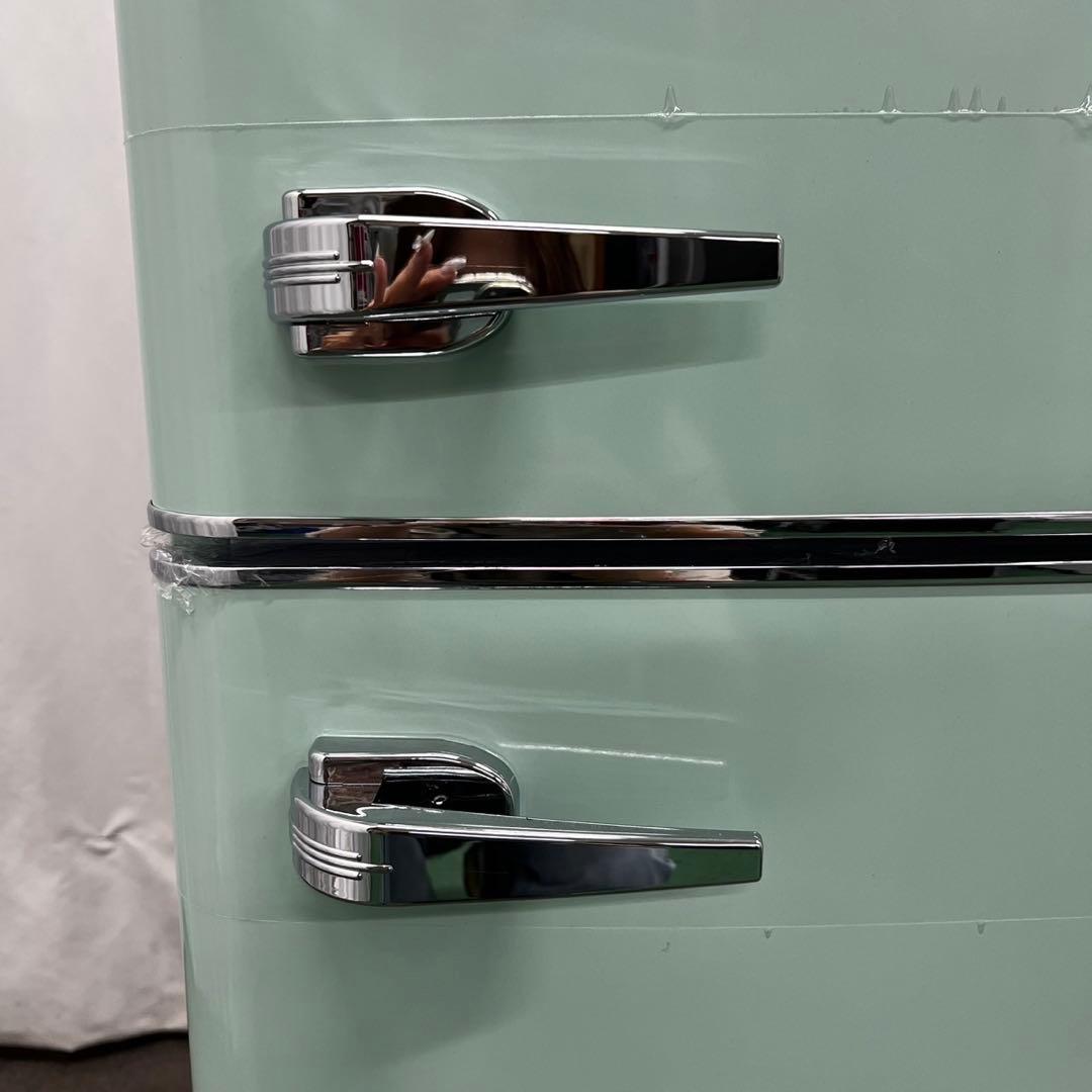 990⭕️【未使用・展示品】冷蔵庫 アイリスオーヤマ レトロ 一人暮らし