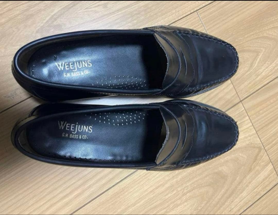 G.H.BASS ジーエイチバス LOGAN UK6.5 ブラック