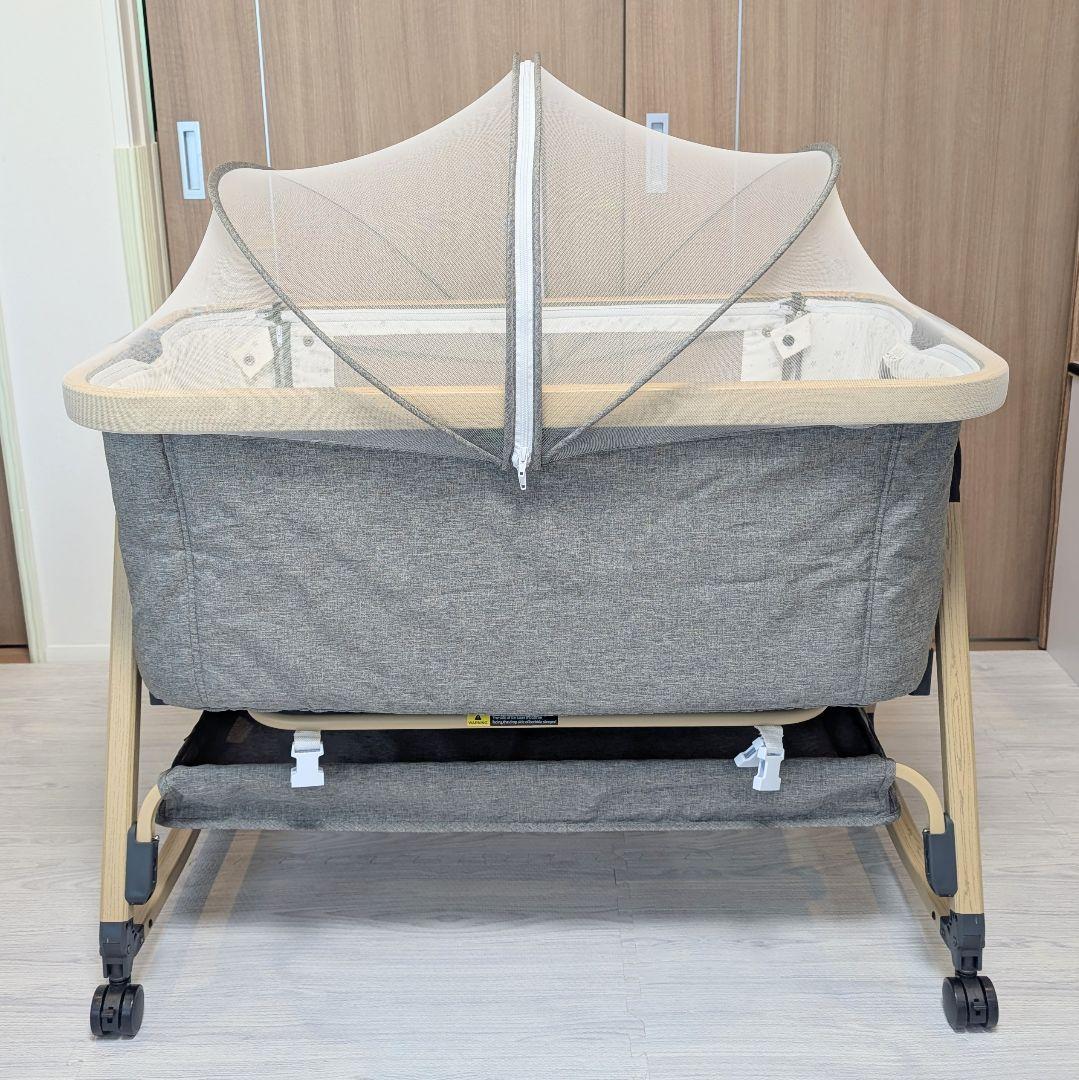 美品！】HZDMJ ベビーベッド - メルカリ