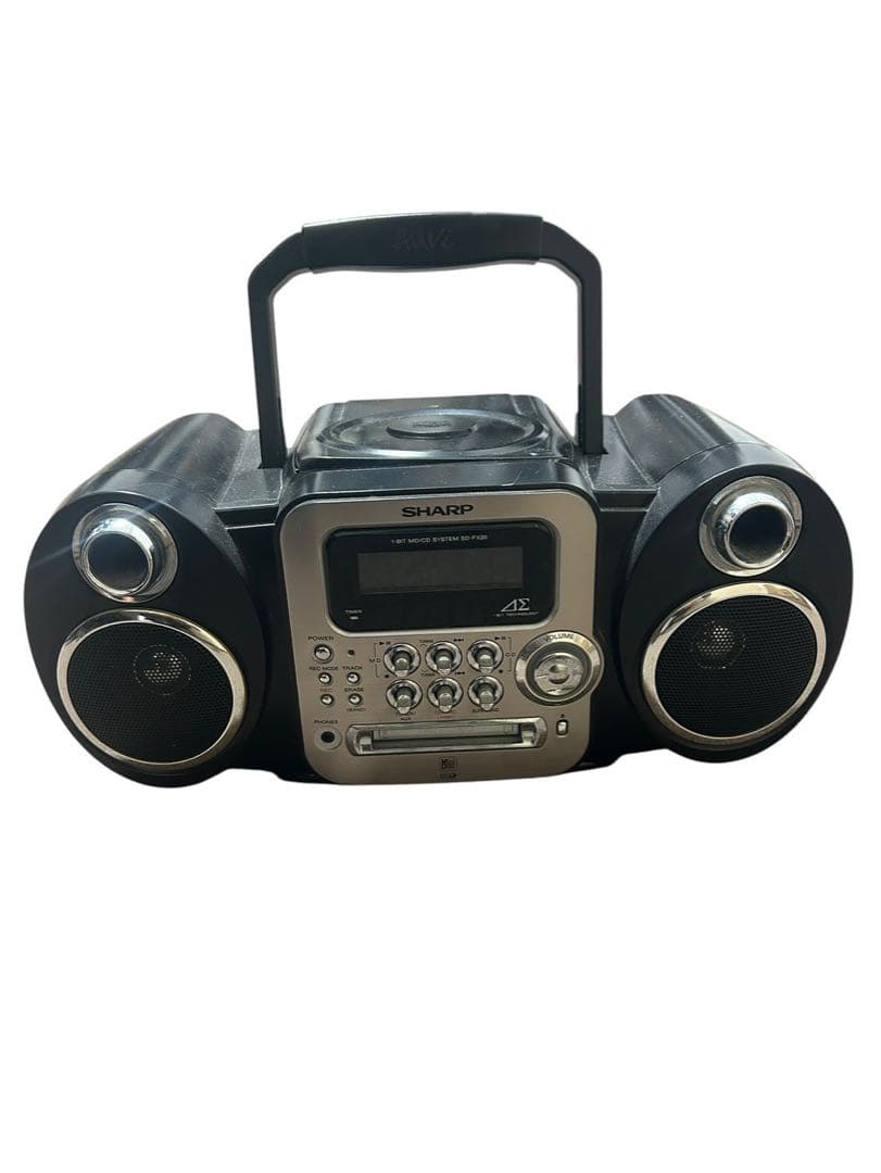 SHARP SD-FX20 MD CDラジカセ 現状品 - メルカリ