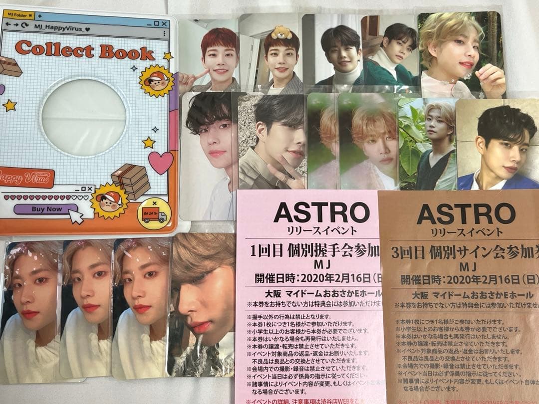 ASTRO ブルフレ  個別サイン会  握手会 MJ コレクトブック トレカ 2026年最新】ASTRO MJ サインの人気アイテム - メルカリ