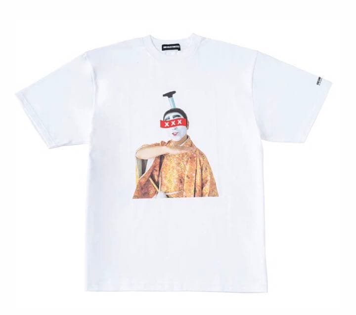 新品 未開封 志村けんの大爆笑展 xxx コラボTシャツ ホワイト Lサイズ