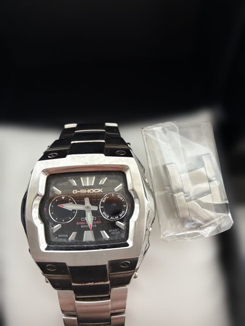 G-SHOCK CASIO 4762 シルバー/ブラック希少価値 製造終了 - メルカリ