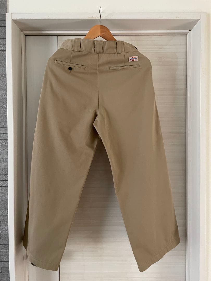 ok.soon×dickies wide chino pants チノパンの通販｜www.reigneleven.com