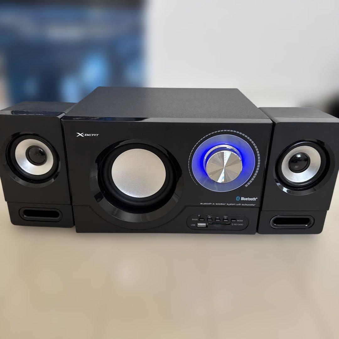ラジオ・コンポ X-BEAT 2.1ch Bluetooth Speaker 31W