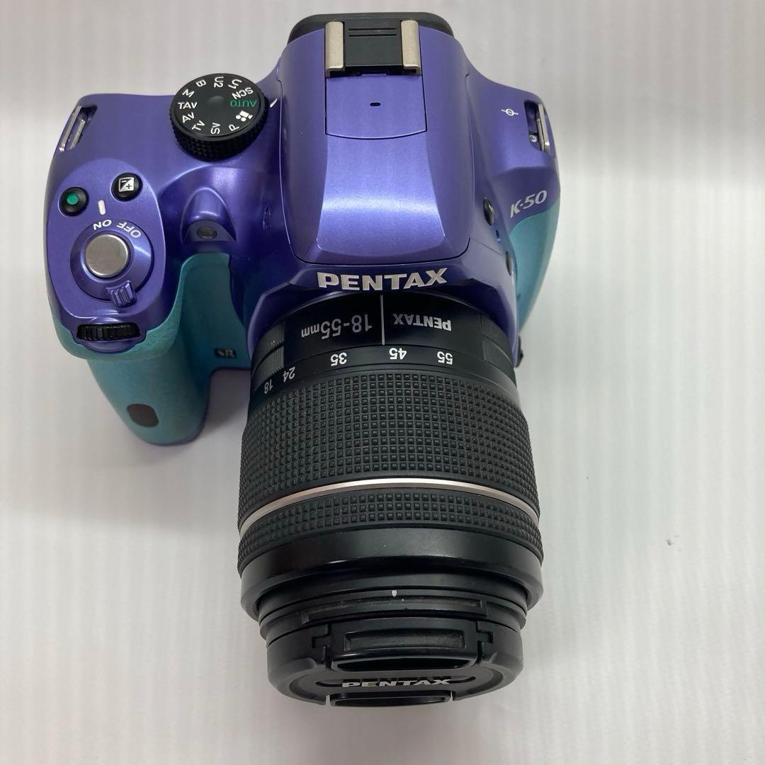 PENTAX K-50・パープルブルーツートンカラー - メルカリ