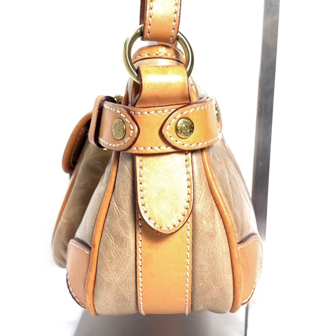 ハンティングワールド バチュークロス/レザー ショルダーバッグ - メルカリ