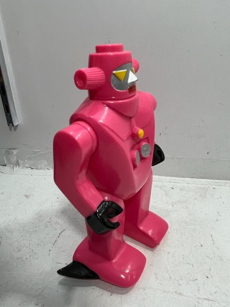 マルサンのウルトラ怪獣シリーズ 人間ロボットNo.1 ピンク 復刻版