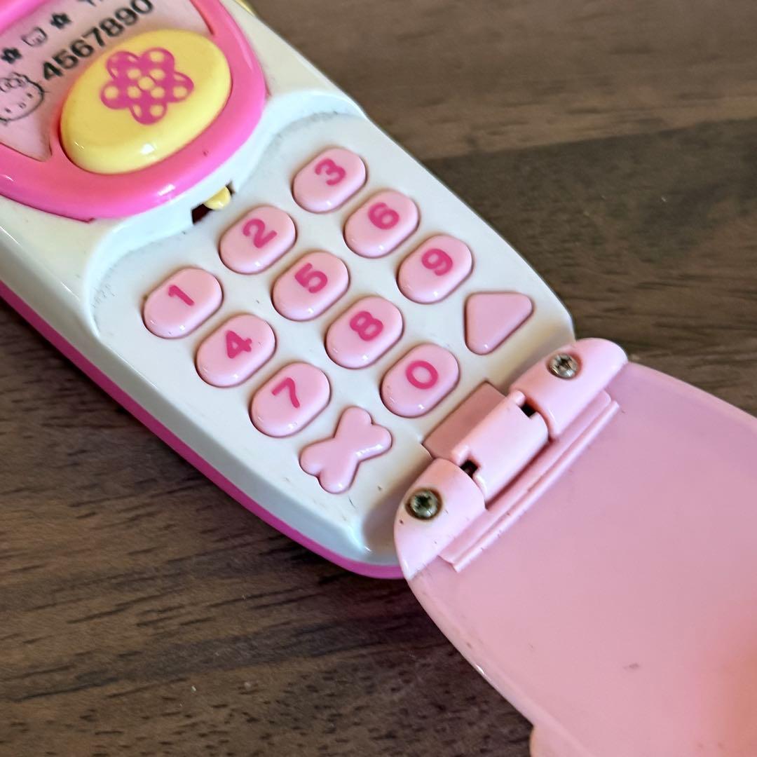 ハローキティ 携帯電話 ぴかりんコール 平成レトロ 当時品 レア - メルカリ
