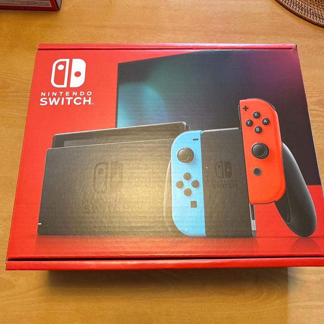 【新品未開封】Nintendo Switch 本体 ブラック/ブルー/レッド 新品 未開封 Nintendo Switch 有機ELモデル 本体 ネオンブルー ネオン