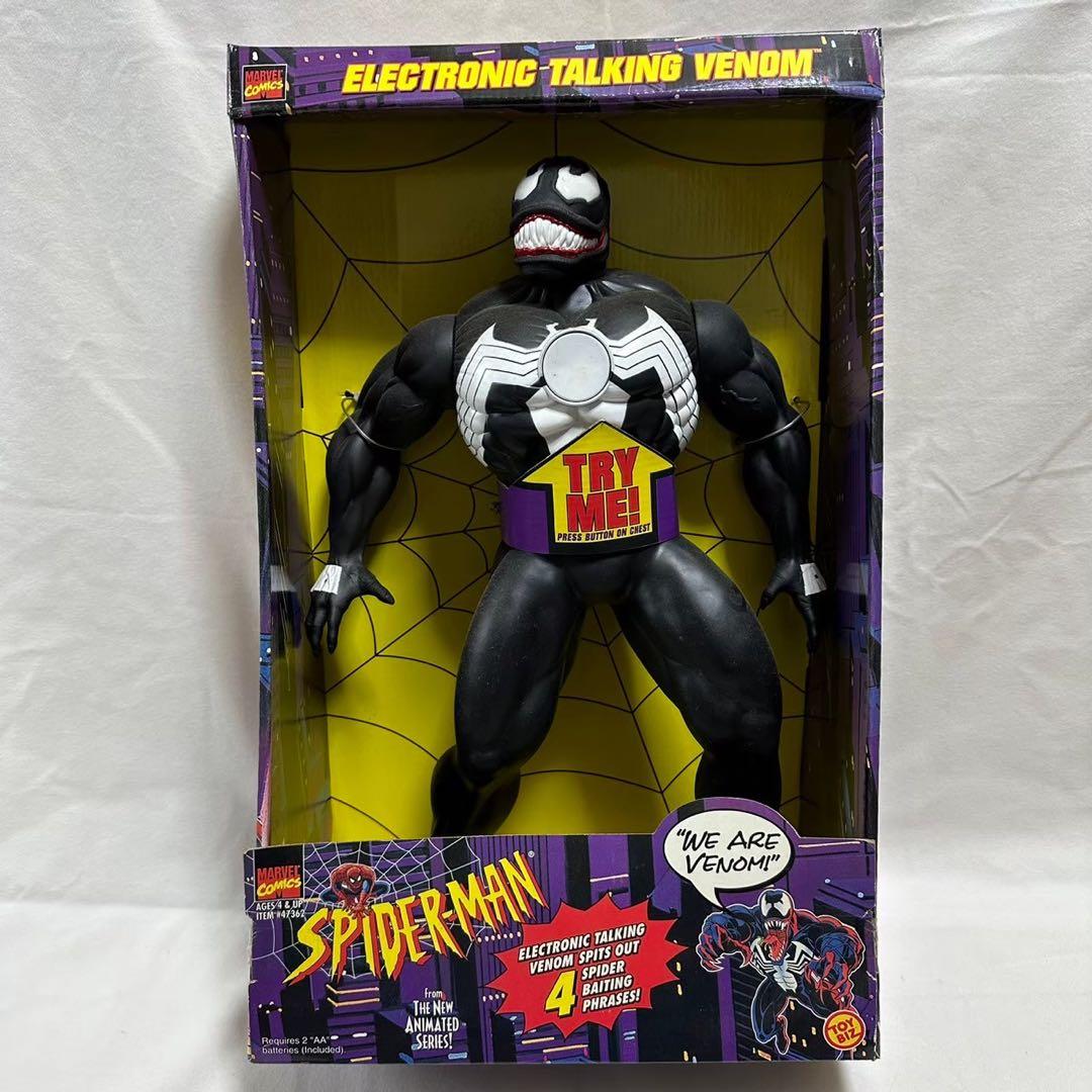 スパイダーマン ヴェノム トーキングフィギュア 2体セット - メルカリ