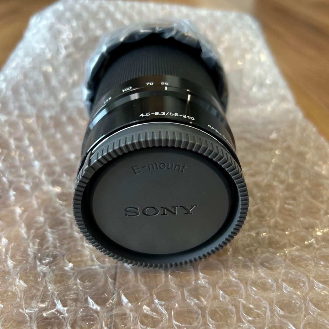 新品未使用 E 55-210mm F4.5-6.3 OSS レンズ　黒　SONY