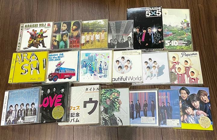 嵐 CD DVD アルバムセット 初回限定盤 嵐 CD 初回限定盤 シングル アルバム 25点まとめ売り おまけあり