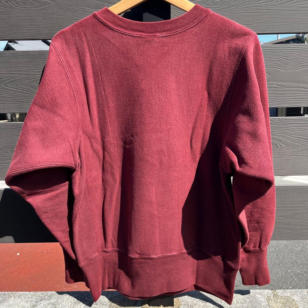90s チャンピオン リバースウィーブ 刺繍タグ usa製 目無し レア 美品