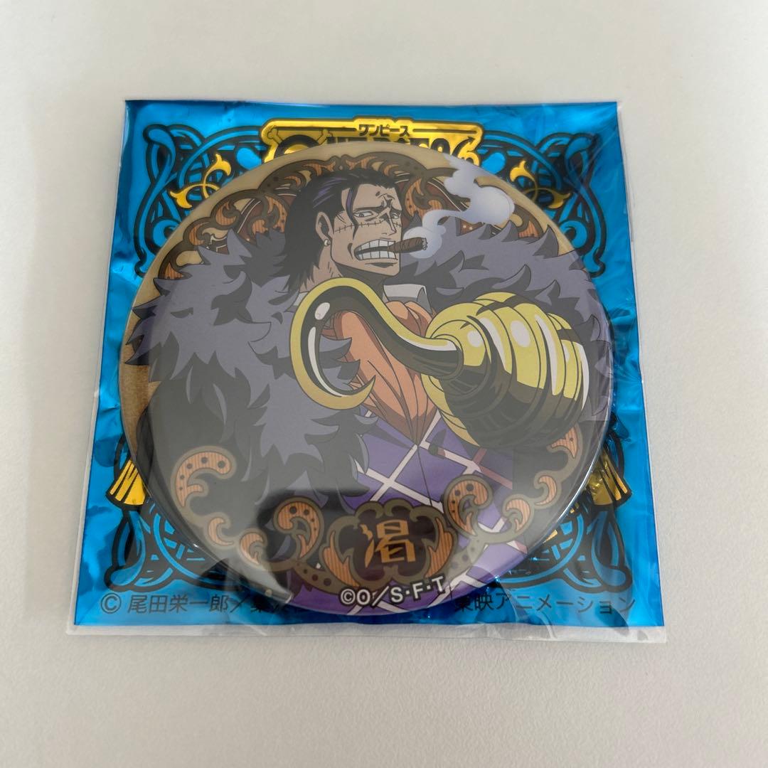 ワンピース ONEPIECE 輩缶バッジ クロコダイル 新世界の海 - メルカリ