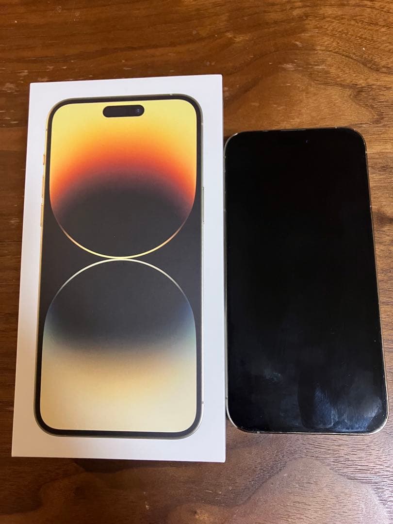 iPhone14 Pro Max 256GB SIMフリー　背面割れあり iPhone 14 Pro 256GB パープル 背面割れあり 動作問題なし Apple