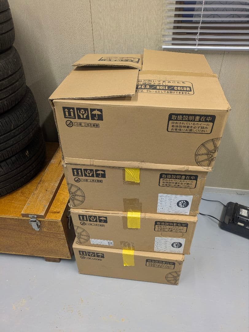 アルミホイール4本セット17×6.5J 5H/120 +40 ブラックポリッシュ