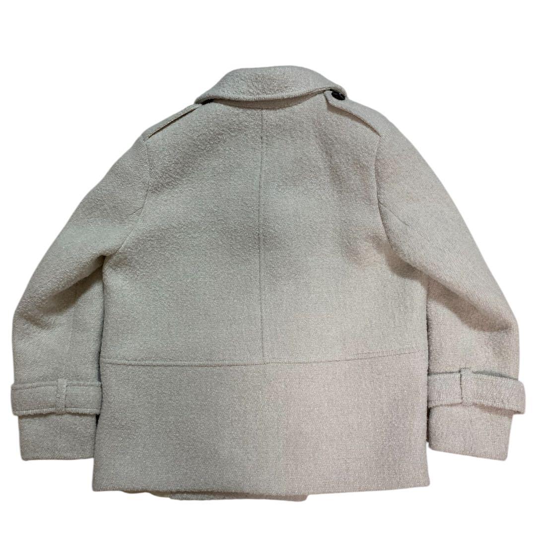 即完売】ZARA 24AW ウール混ブークレコート ZW COLLECTION - メルカリ