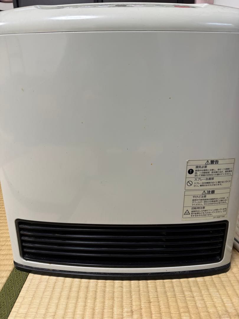 OSAKA GAS ガスファンヒーター RC-A336E-1 都市ガス 動作品 - メルカリ