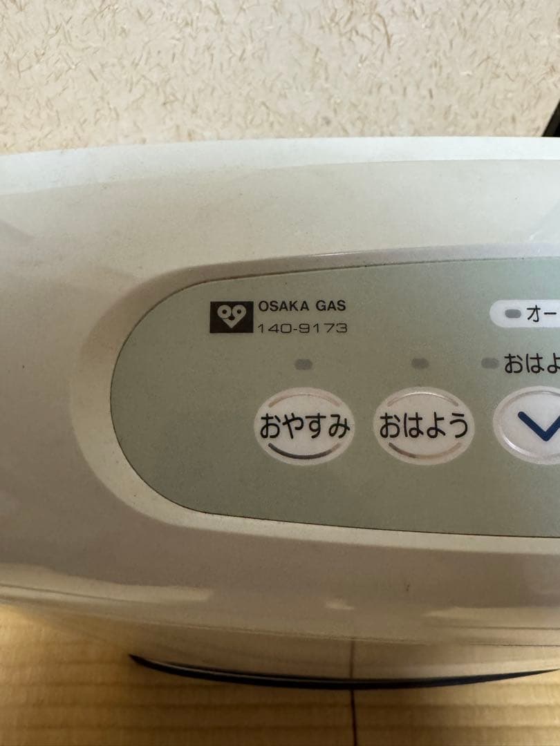 OSAKA GAS ガスファンヒーター RC-A336E-1 都市ガス 動作品 - メルカリ