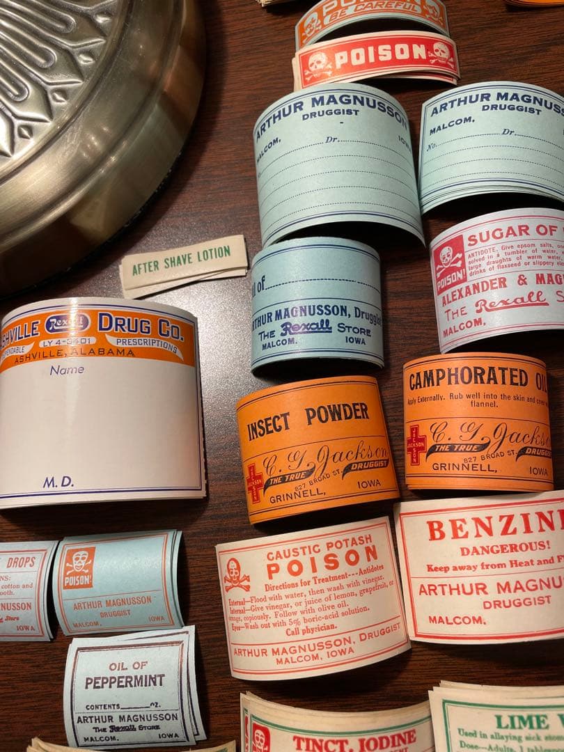 海外 ファーマシーラベル 50種各1枚 50枚 - メルカリ