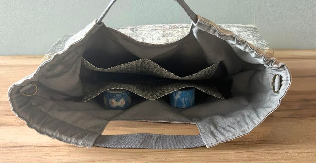 うさこ様オーダー】ミナペルホネンハンドメイドシャーリングバッグ