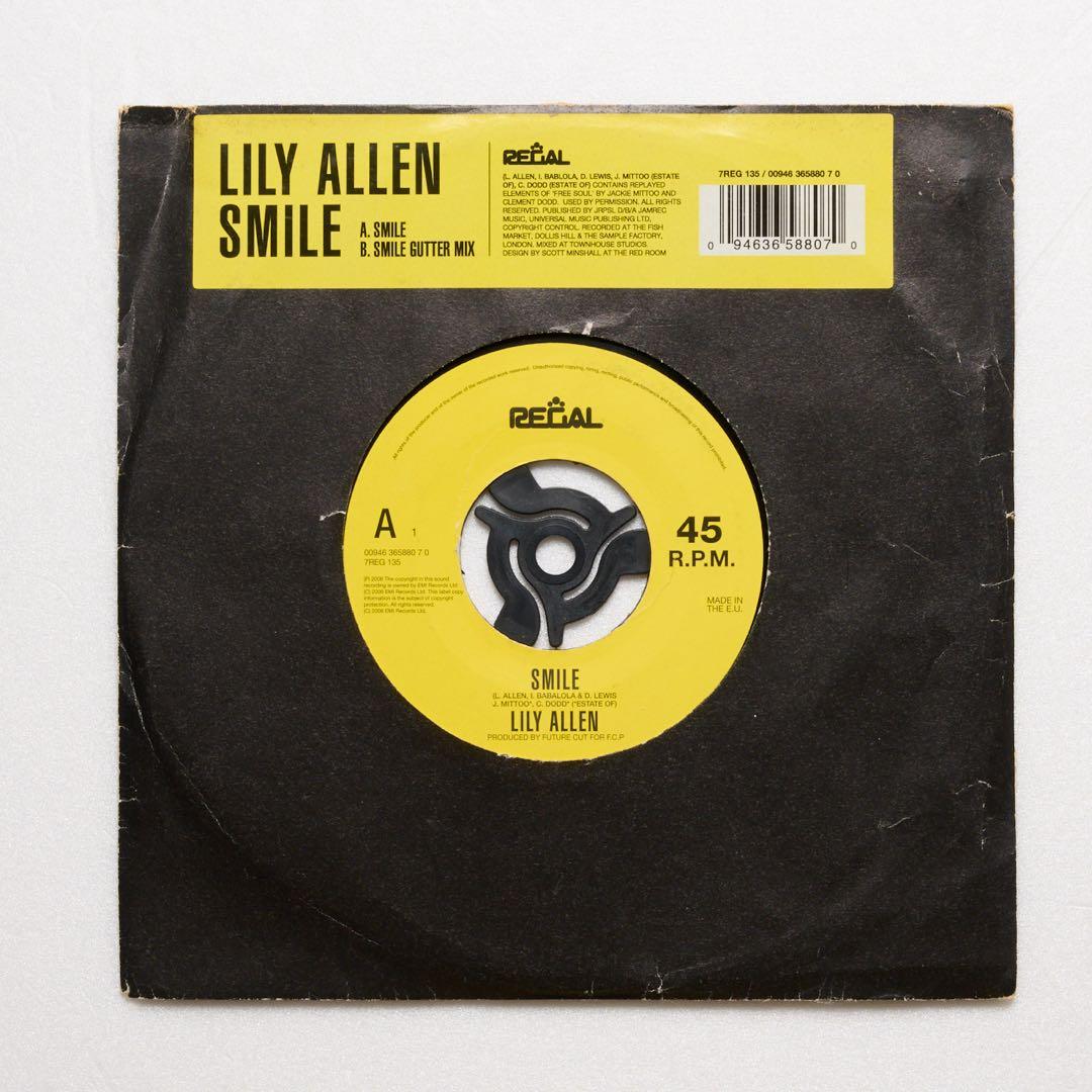 LILY ALLEN 7インチレコード2枚セット