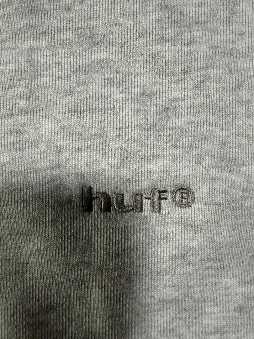 HUF ハフ スウェットシャツ グレー S タグ付き新品未使用品 - トップス激安