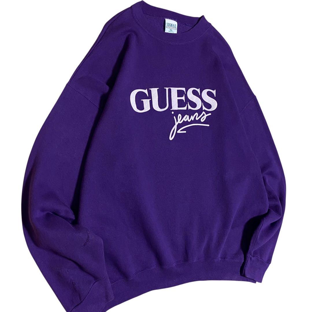 90s USA製 GUESS スウェット 常田大希 ビンテージ トレーナー - メルカリ