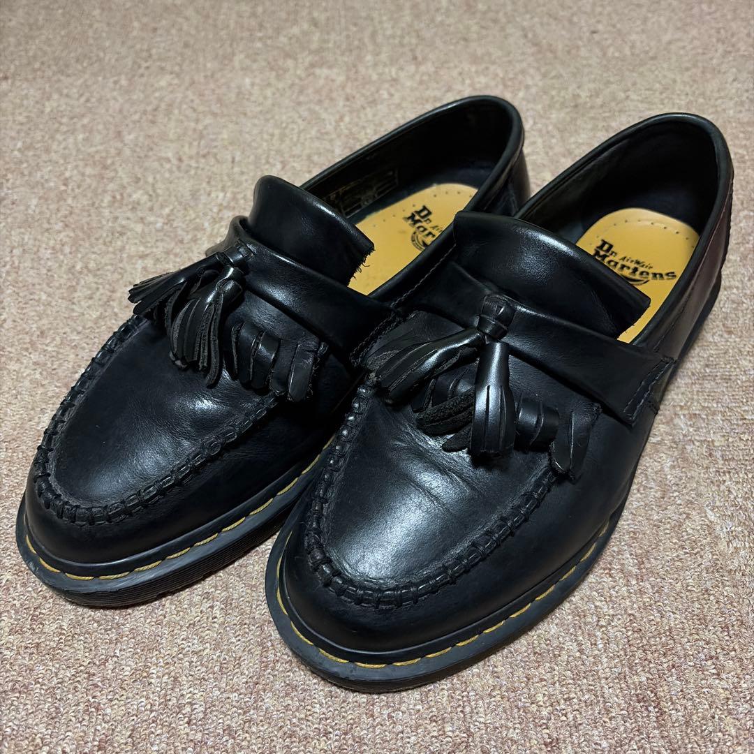 ドクターマーチン　タッセルローファー　ブラック　UK8 27cm相当 Dr.Martens（ドクターマーチン） エイドリアン 14573001 14573601