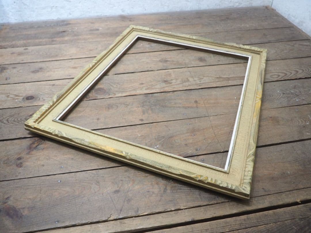 1249 レトロな額縁 F20 アートフレーム 油彩 水彩 画材 ビンテージ