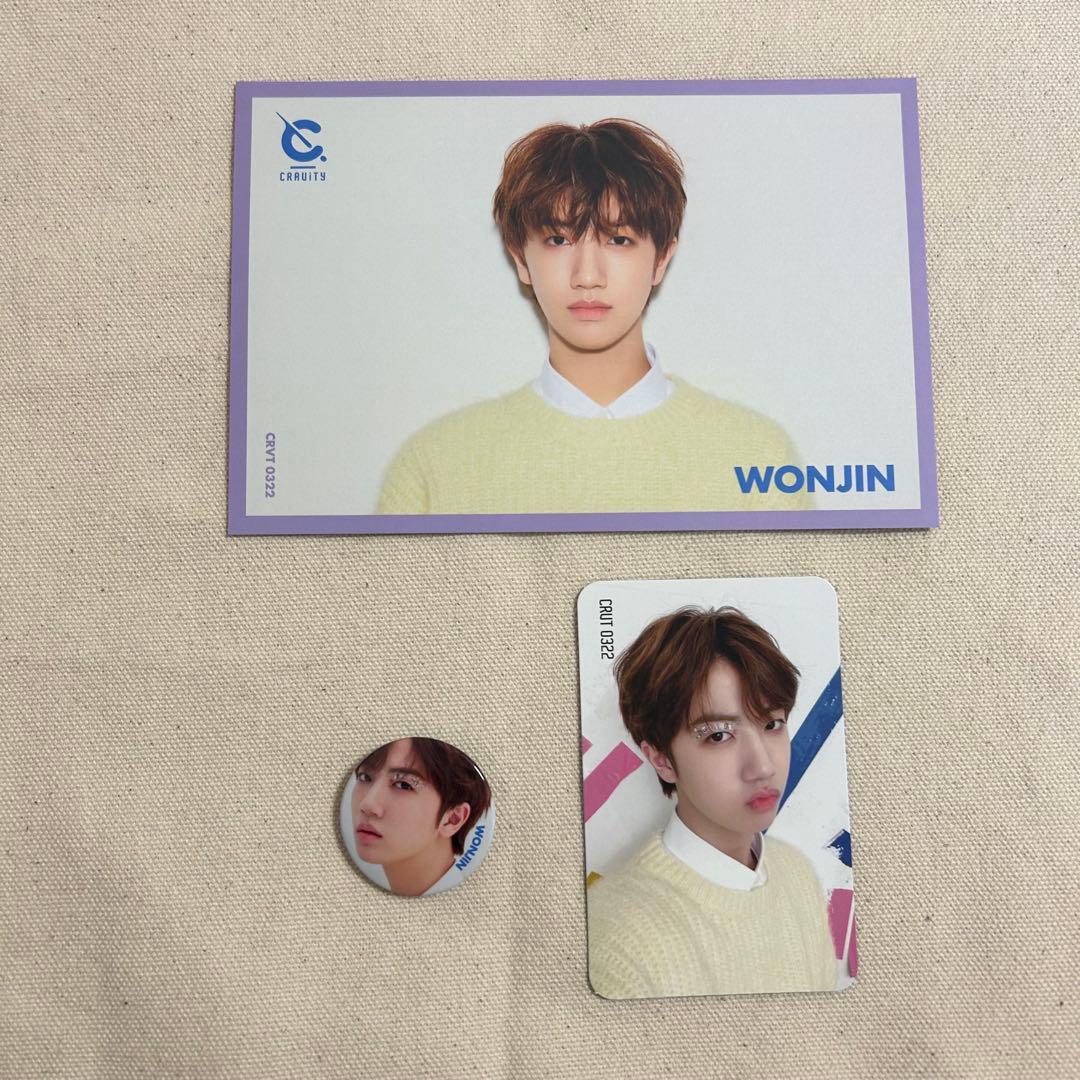 CRAVITY ウォンジン FC 1期 トレカ 缶バッジ - メルカリ