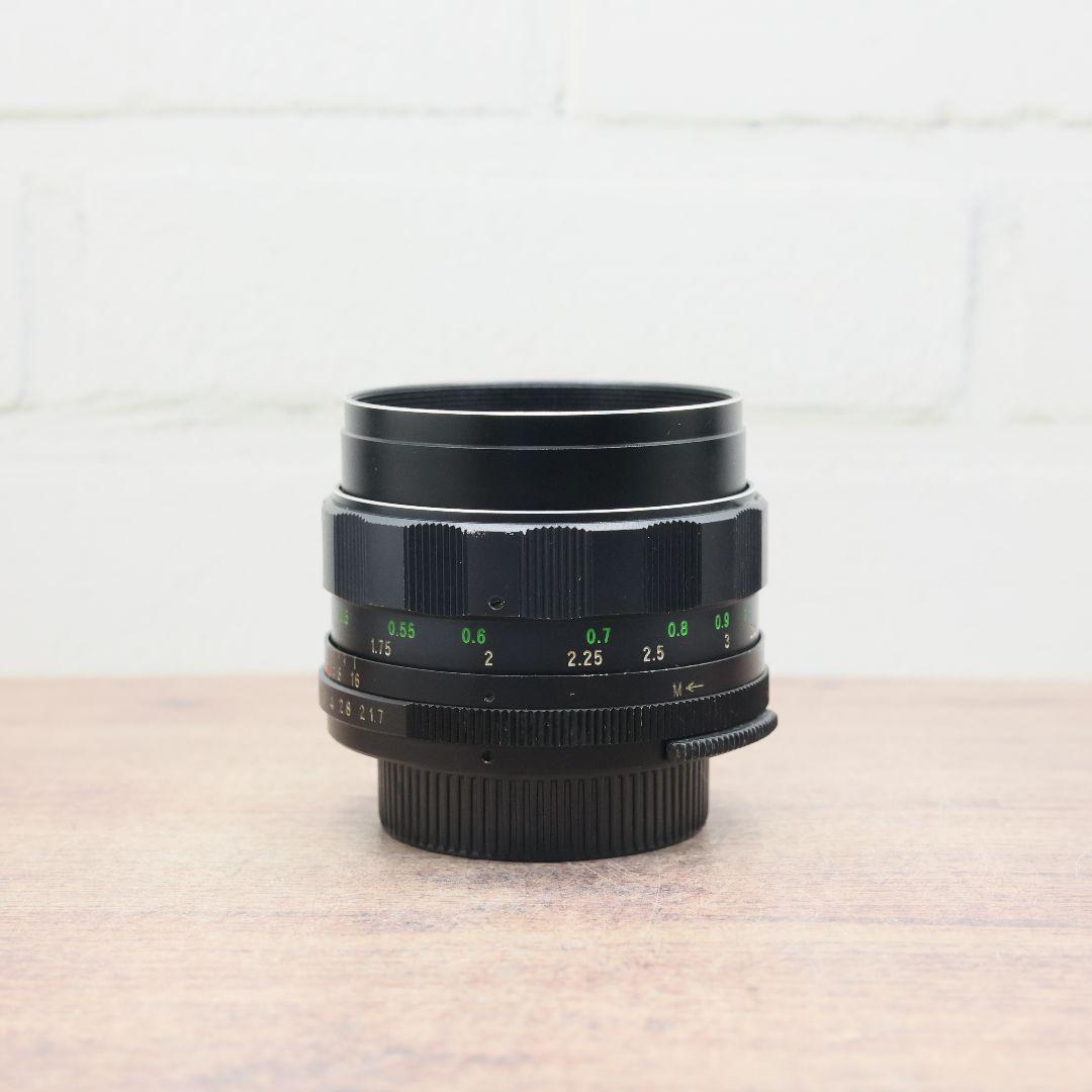 《希少》RICOH AUTO RIKENON 50mm F1.7【光学美品】