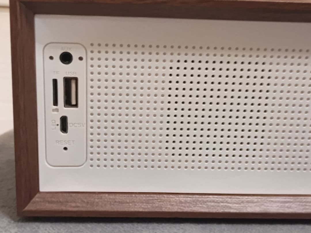 美品】Yarushika ワイヤレススピーカー ウッド調 - メルカリ