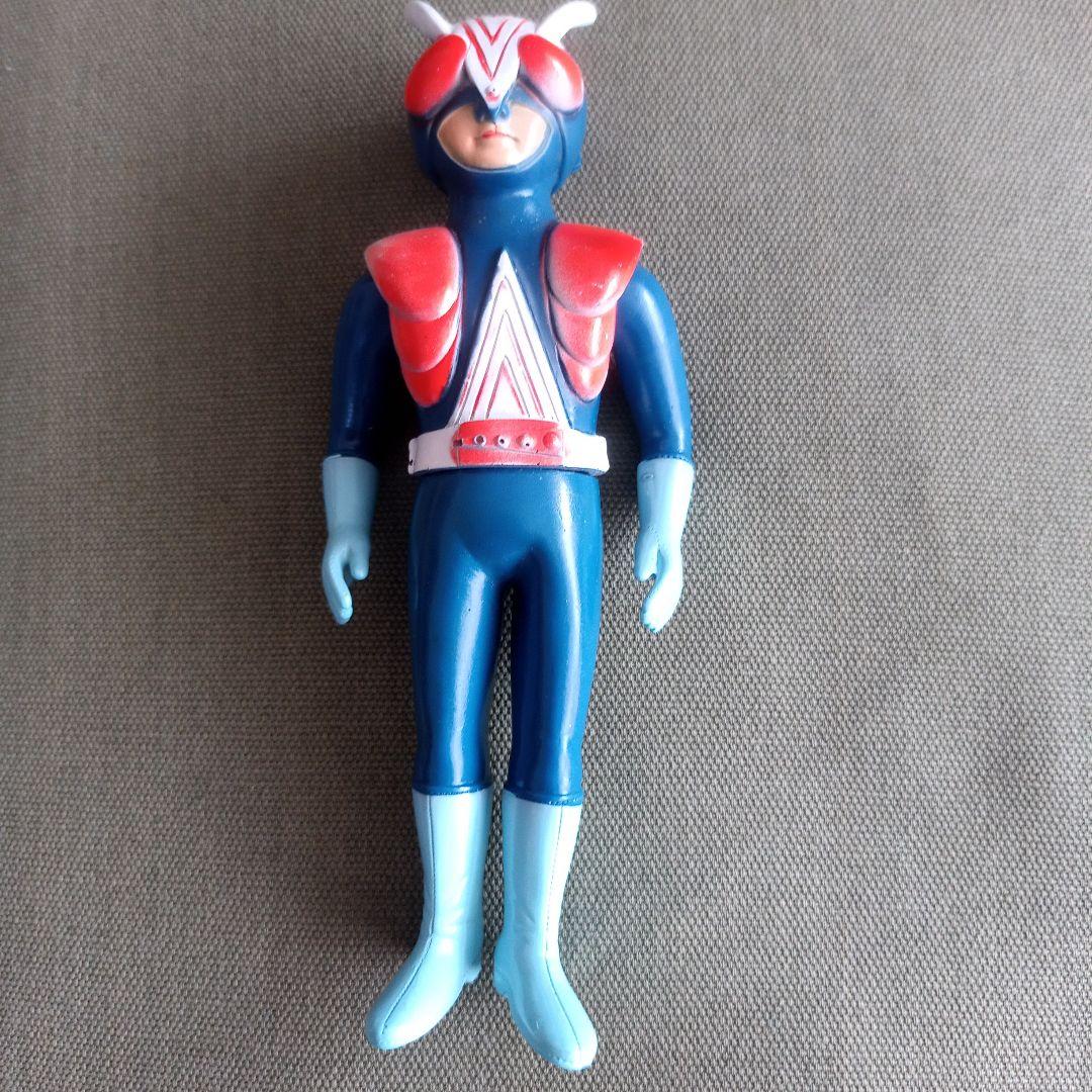 ☆仮面ライダー V3☆ライダーマン☆ミニソフビ人形☆ポピー - メルカリ