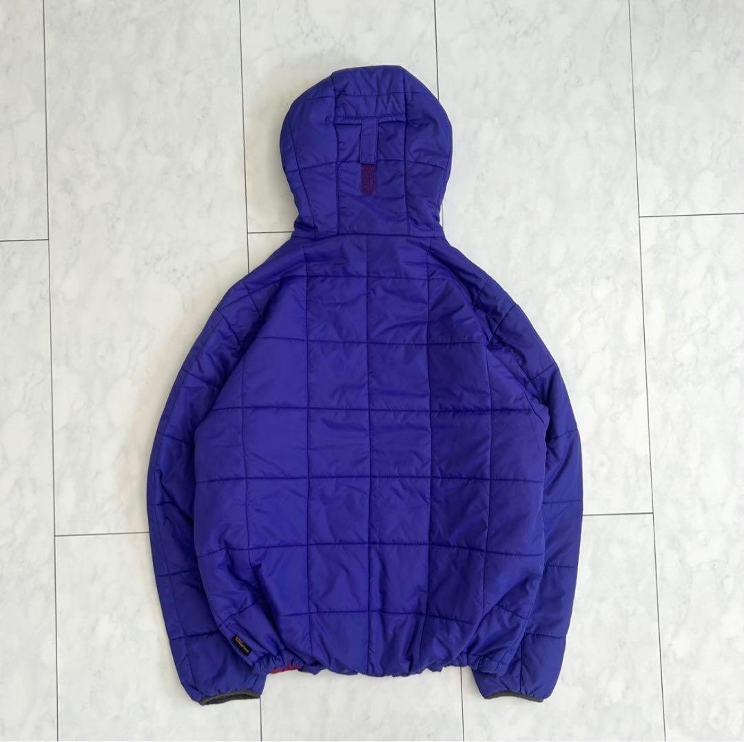Columbia hooded puffer jacket リバーシブル 短丈 - メルカリ