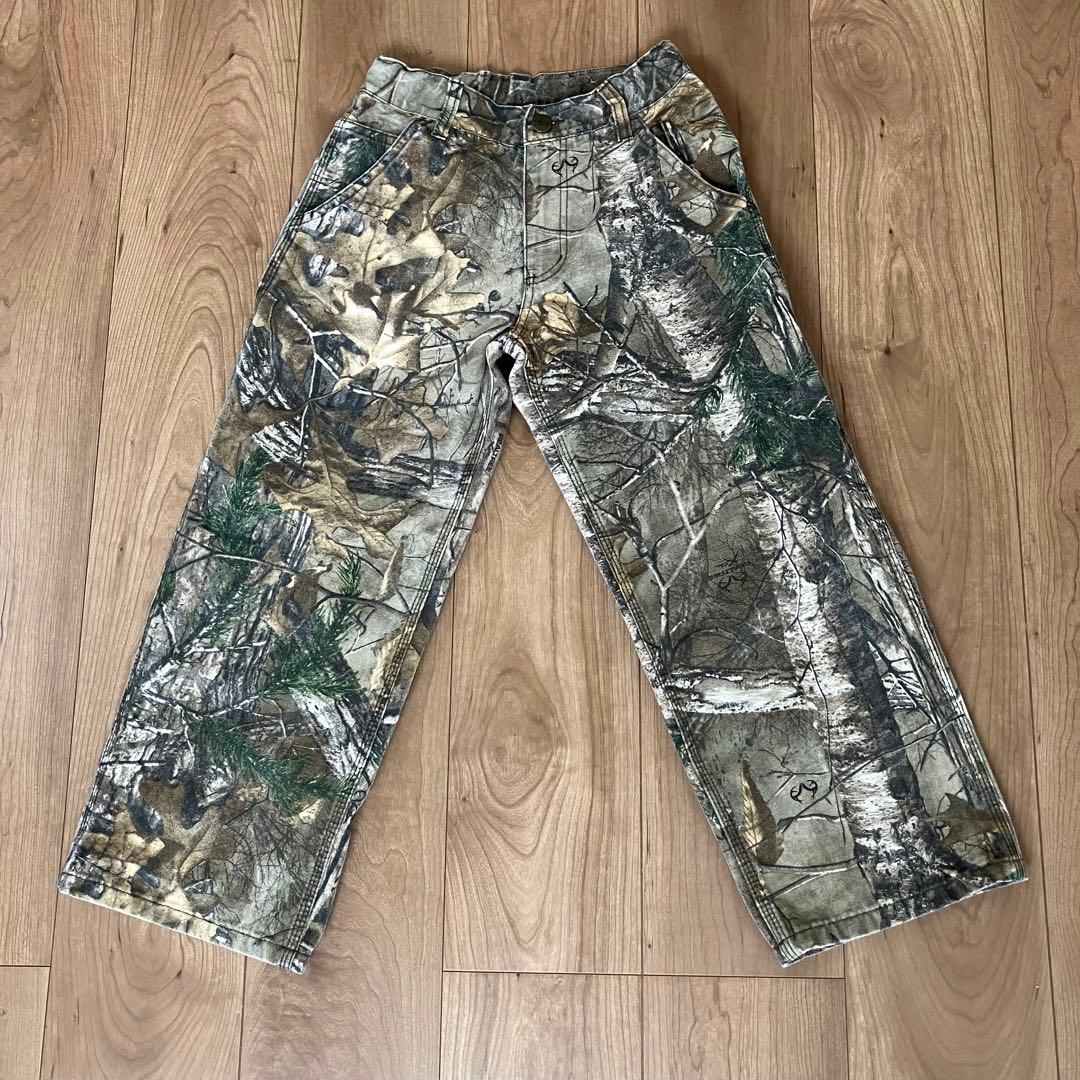 kids carhartt リアルツリー カモ ペインター パンツ - メルカリ