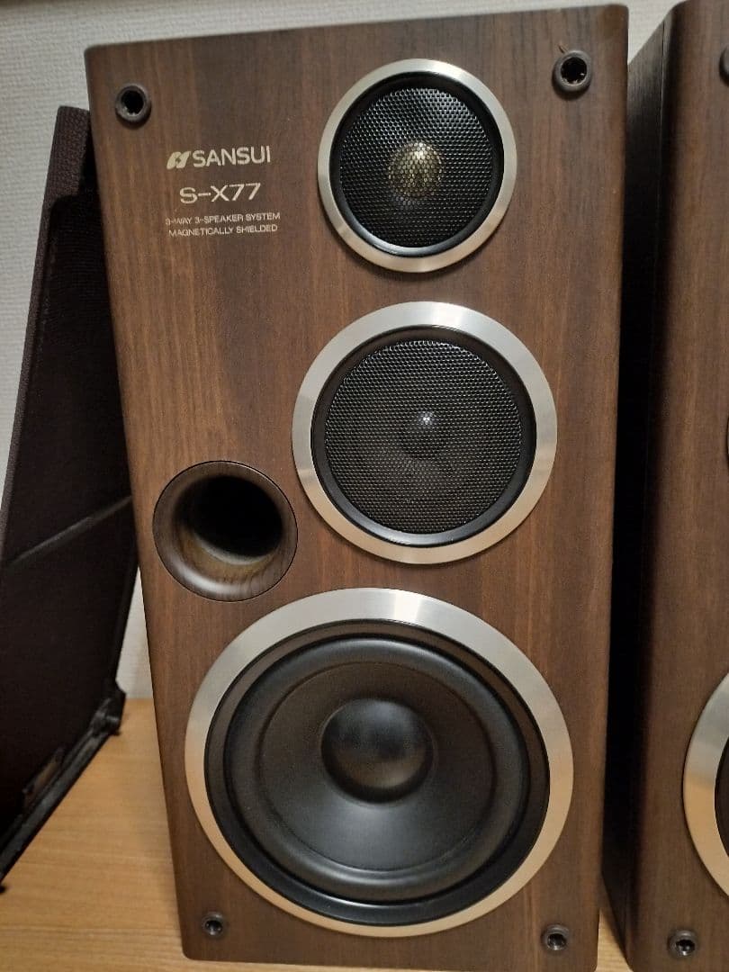 ◇SANSUIサンスイ S-X77 スピーカーシステム 同番ペア - メルカリ