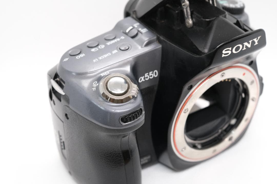 SONY α550 18-70mmレンズセット 初心者 一眼レフカメラ 訳あり