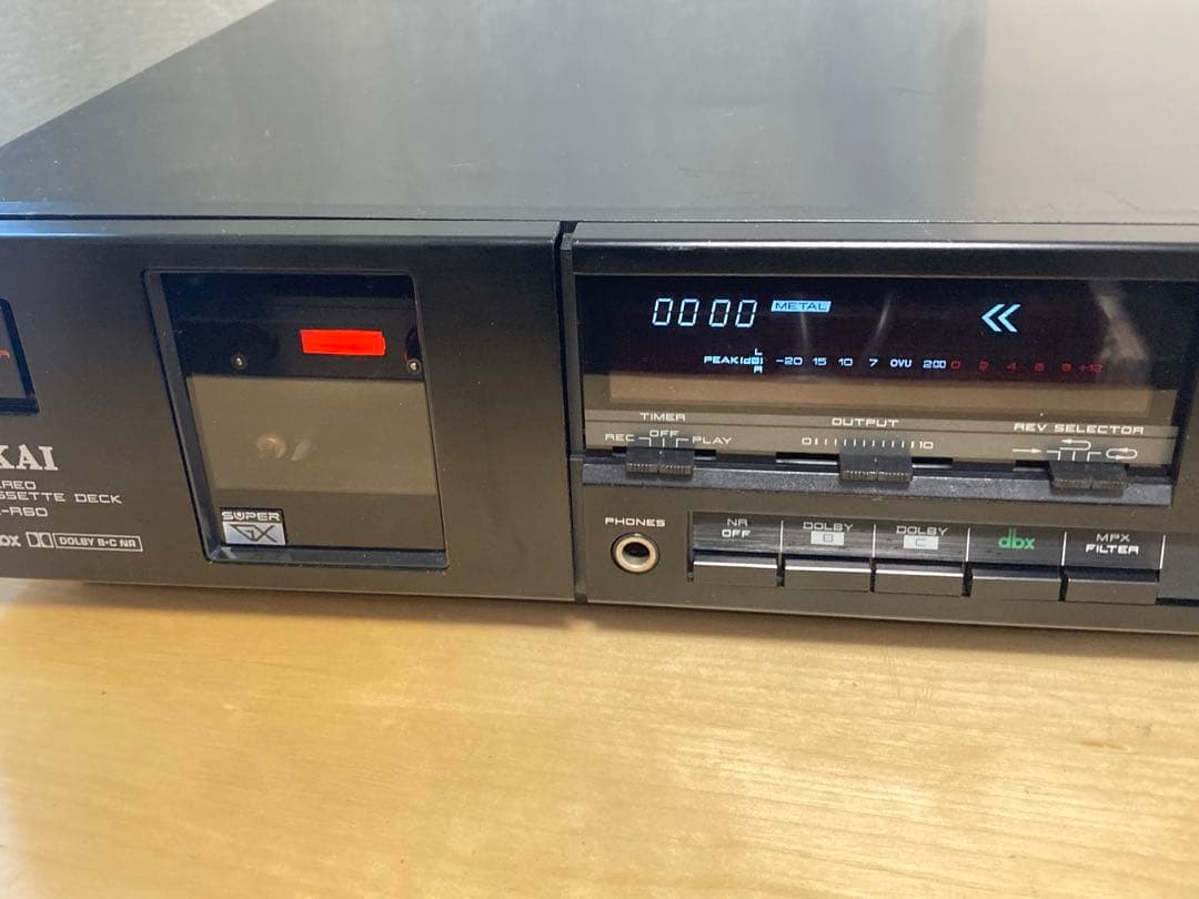 タクトスイッチ交換済み AKAI GX-R60 AKAI GX