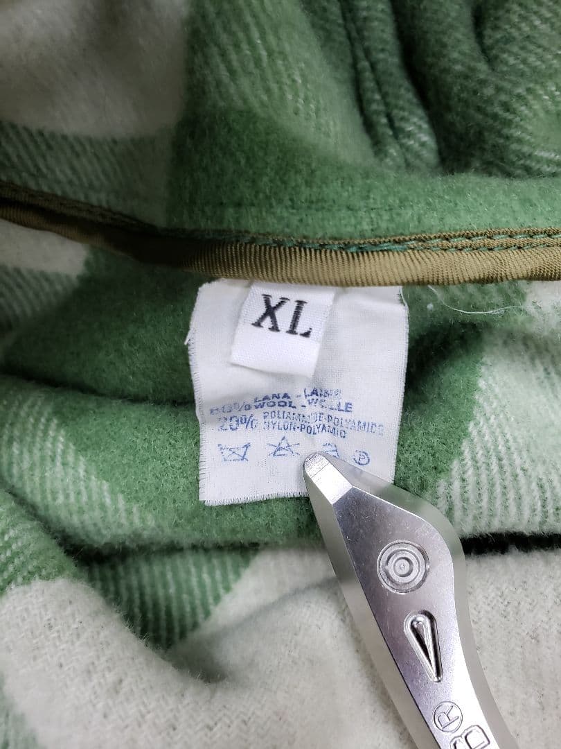 RAYBEST ウールダッフルコート XL グリーン L108592458 - ジャケット