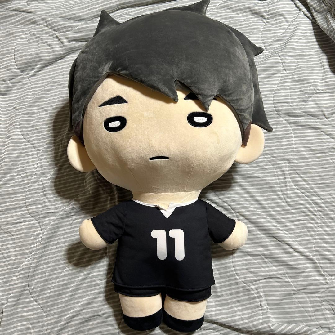 宮治　とってもおおきいぬいぐるみ ハイキュー とってもおおきいにとたん ぬいぐるみ 宮侑 宮治 - メルカリ