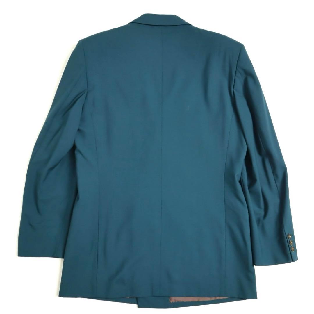 Vintage 80s 90s JUNMEN ダブル セットアップ ピンズ 水色