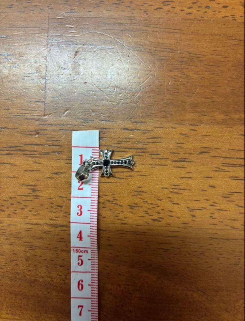 pt950 0.23ctプラチナ　クロス ペンダントトップ　約5g(4.92g)