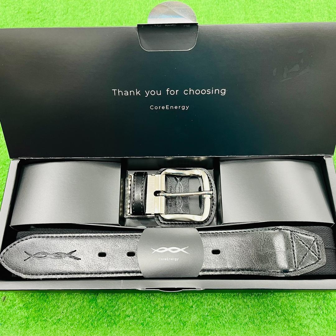 特別価格　箱なし　野球専用ベルト　コアエナジー 3　ブラック /シルバー　ベルト コアエナジーⅢ 野球ベルト – コアエナジー公式ショップ