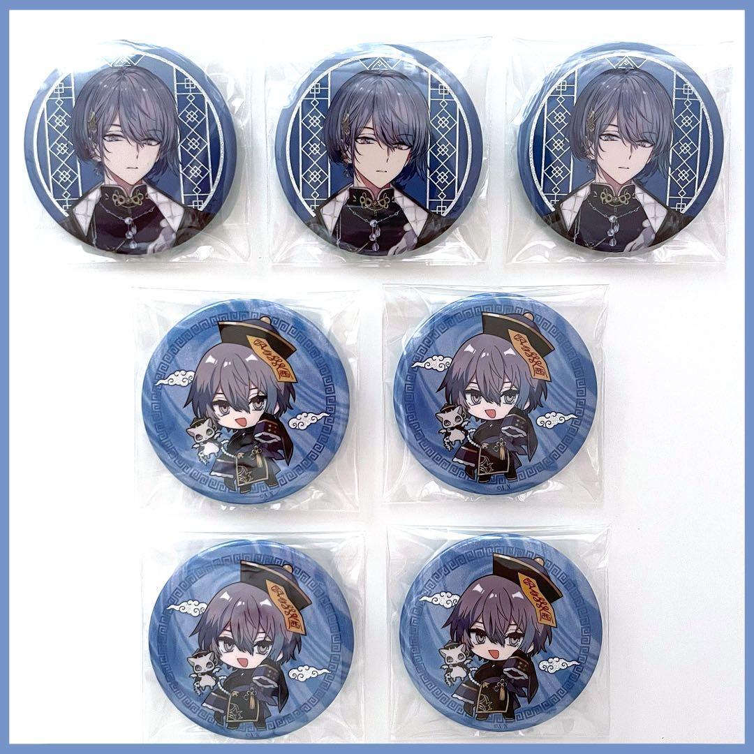にじさんじ Dytica 2周年 小柳ロウ 缶バッジ 4個