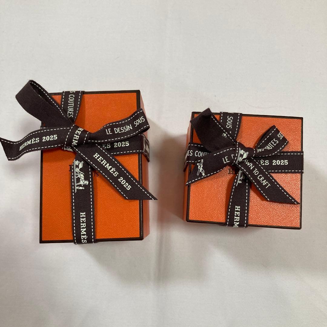 美品 エルメス リングケース 2点セット 最新仕様 現行品 指輪入れ